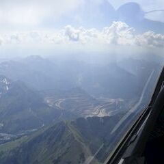 Flugwegposition um 13:45:50: Aufgenommen in der Nähe von Gemeinde Kalwang, 8775, Österreich in 2177 Meter